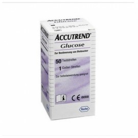 Tiras reactivas Accu-Trend glucose cobas con 25 piezas-PuntoMedico- ROC-FL11447475187