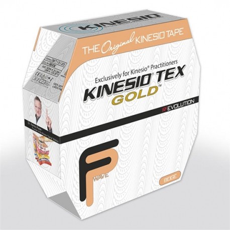 Cinta para correccion muscular kinesio gold 5.08 cm x 31.39 metros beige nano-touch-PuntoMedico- DYN-KTGN14125