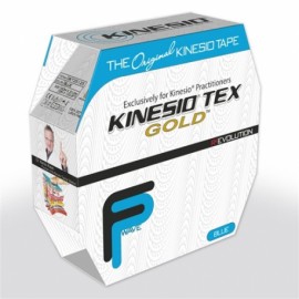 Cinta para correccion muscular kinesio gold 5.08 cm x 31.39 metros azul nano-touch-PuntoMedico- DYN-KTGN25125