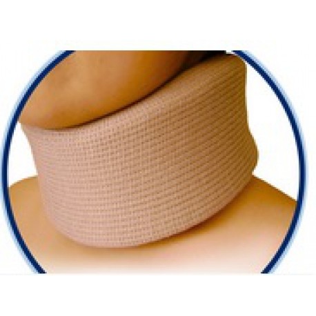 Collarin cervical de perfil medio, color blanco-PuntoMedico- LPS-CCB