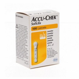 Lancetas Softclix para "accu-check" 100 piezas-PuntoMedico- ROC-FL3307506001