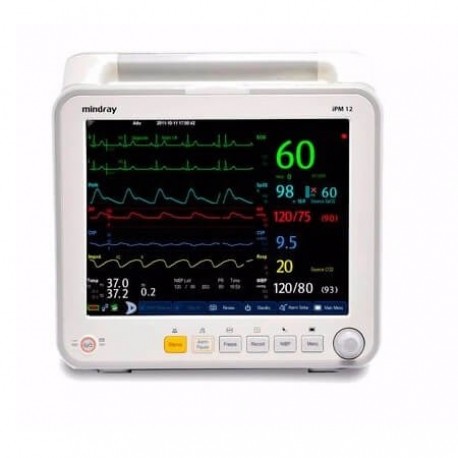 Monitor de paciente Touch screen IPM 12 con NIBP, Temp-PuntoMedico- MIN-IPM12