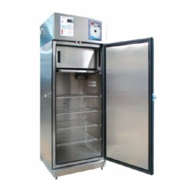 Refrigerador de 17 pies para vacunas y biológicos de acero inox, puerta sólida con graficador-PuntoMedico- REF-RVASCV-17