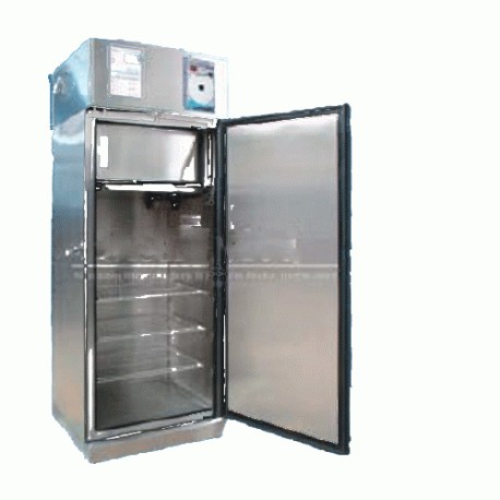 Refrigerador de 14 pies para vacunas y biológicos de acero inox, puerta sólida con graficador-PuntoMedico- REF-RVASCV-14-C