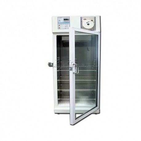 Refrigerador vertical de 14 pies para laboratorio acero inox. esmaltado con 1 puerta de cristal-PuntoMedico- REF-RVCCDV-14