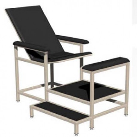 Silla cama para donador de sangre con escalones-PuntoMedico- ESG-SIL067