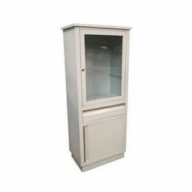 Vitrina modelo futuro fabricada totalmente en acero inoxidable-PuntoMedico- HEL-HM469