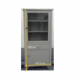 Vitrina con dos entrepaños-PuntoMedico- HEL-HM518