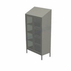 Estante guarda estéril de 90 cm esmaltado IMSS-PuntoMedico- ESG-EGE002