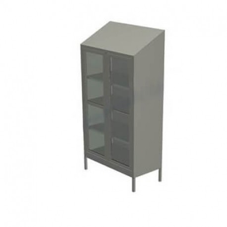 Estante guarda estéril de 90 cm esmaltado IMSS-PuntoMedico- ESG-EGE002