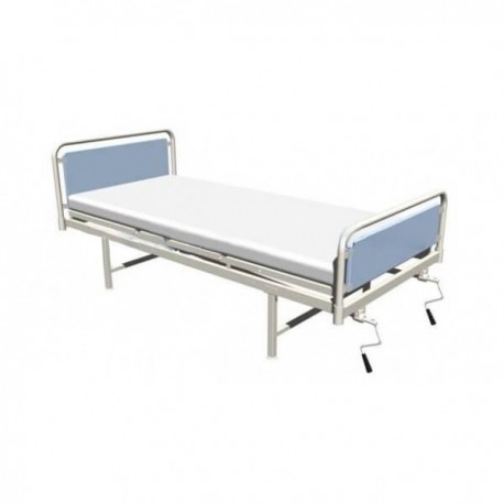 Cama para hospital de 4 secciones esmaltada de múltiples posiciones sin rodaja-PuntoMedico- ESG-CAM204