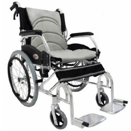 Silla de ruedas de aluminio Deluxe-PuntoMedico- SPE-SP9003