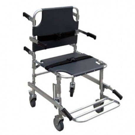 Silla de emergencia con descansabrazos y descansapies para escalera-PuntoMedico- XIE-YXH-5C