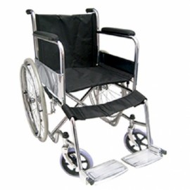 Silla de ruedas cromada-PuntoMedico- SPE-SP7001