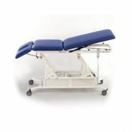 Mesa eléctrica para tratamiento 3 secciones color aqua-PuntoMedico- DYN-HLT3TL