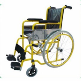Silla infantil esmaltada color amarillo-PuntoMedico- MOB-KY802-35