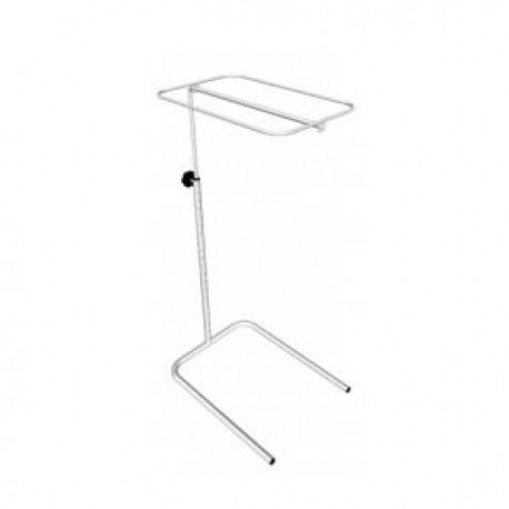 Mesa de mayo base tubular sin ruedas y sin charola-PuntoMedico- ESG-MES716