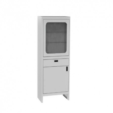 Vitrina sencilla plus-PuntoMedico- MOC-VTSB