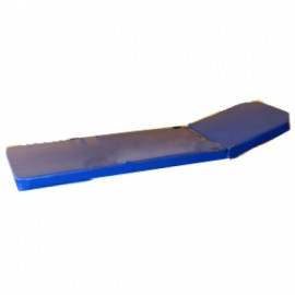 Colchoneta de poliuretano, espesor de 10 cm tapizado en vinil-PuntoMedico- MAR-MACC-2739