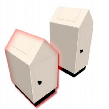 Bote de campana mediano esmaltado-PuntoMedico- ESG-BOT106
