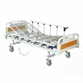 Cama para hospital eléctrica 2 posiciones con base de rejilla-PuntoMedico- HER-C3220