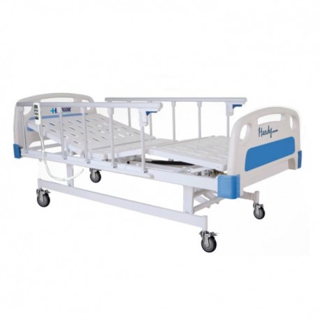 Cama para hospital eléctrica de 2 posiciones con base semisólida-PuntoMedico- HER-C3220-2