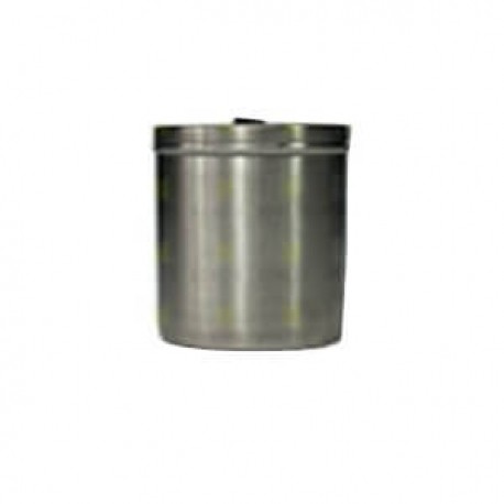 Torundero de acero inoxidable, 250 ml-PuntoMedico- ESG-TOR001