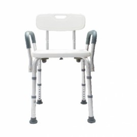 Silla para ducha color blanco, Mod. 12445KD-PuntoMedico- DRI-570-005-94-1