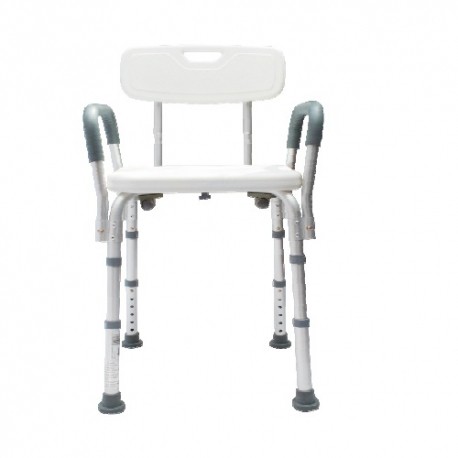 Silla para ducha color blanco, Mod. 12445KD-PuntoMedico- DRI-570-005-94-1