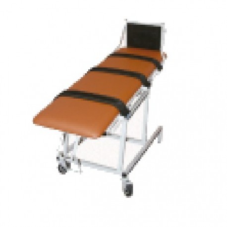 Mesa de inclinación manual con sistema neumático para paciente-PuntoMedico- AMP-REMMY-N