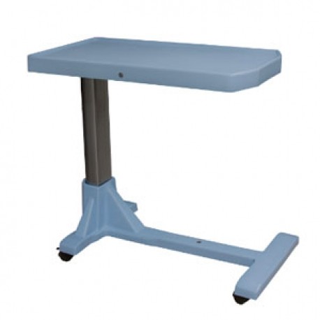 Mesa puente para comer de acero esmaltado y cubiertas de plástico tipo ABS-PuntoMedico- AMP-CS-300