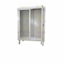 Estante guarda estéril 90 cm con cuerpo de lámina de acero-PuntoMedico- HEL-HM106
