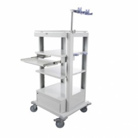 Carro para endoscopia abierto-PuntoMedico- MOC-CRENA