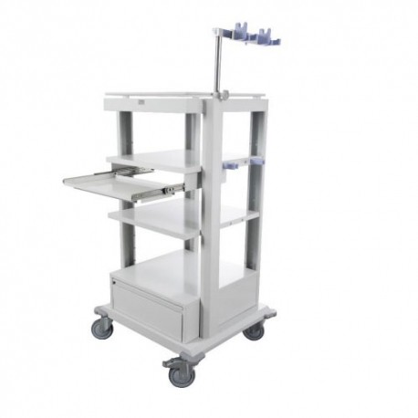 Carro para endoscopia abierto-PuntoMedico- MOC-CRENA