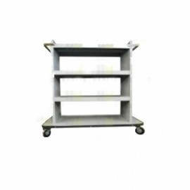 Carro para ropa limpia esmaltado.-PuntoMedico- HEL-HM78