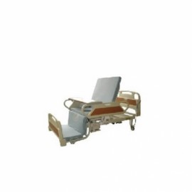 Cama para hospital eléctrica tipo trendelemburg con colchón 2 (MAT-2)-PuntoMedico- DRM-DB3E-TR2