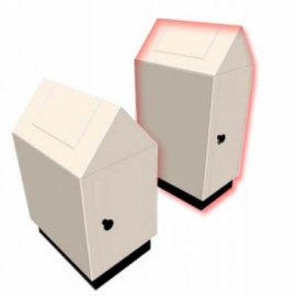 Bote de campana grande esmaltado-PuntoMedico- ESG-BOT107