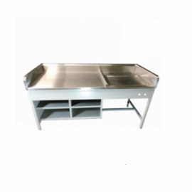 Baño de artesa de 180 cm de acero inoxidable-PuntoMedico- HEL-HM23