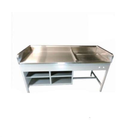 Baño de artesa de 180 cm de acero inoxidable-PuntoMedico- HEL-HM23