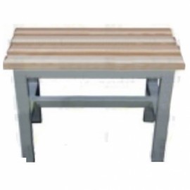 Banca vestidor para consultorio de madera-PuntoMedico- HEL-HM415