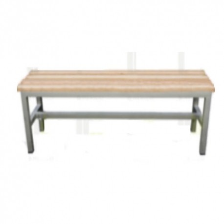 Banca vestidor para baños 120 x 30 x 45 cm esmaltada-PuntoMedico- HEL-HM4155