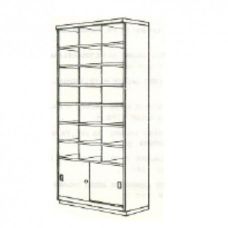 Archivero distribución de expedientes-PuntoMedico- HEL-HM08