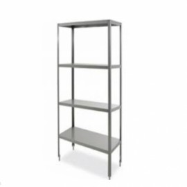 Anaquel esqueleto de 4 entrepaños 91 x 45 x 220 cm-PuntoMedico- HEL-HM05-1