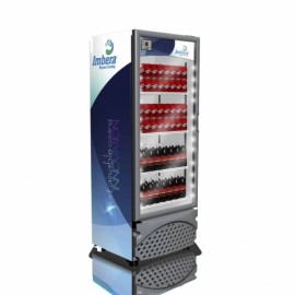 Refrigerador vertical comercial para medicamentos de 16.6 pies, con termómetro en la puerta-PuntoMedico- IBC-VR17