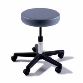 Banco giratorio manual sin respaldo color Soothing Blue-PuntoMedico- MID-274-001-855