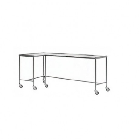 Mesa en forma de L con gabinete-PuntoMedico- HEL-MESL