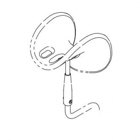 Pierneras estándar para mesas Ritter Midmark Modelos 224 y 225-PuntoMedico- MID-9A643001