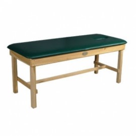 Mesa quiropráctica económica 76X198 cm verde bosque-PuntoMedico- DYN-ECO3078FG