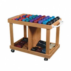 Mueble dumbbell porta pesas y polainas-PuntoMedico- DYN-DBW1