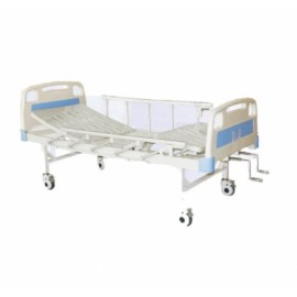 Cama manual de 2 manivelas y 2 posiciones Kaiyang-PuntoMedico- MEA-KY213S-32B